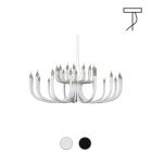 Karman Suspension lamp with 16 arms Snoob E14 32 lights Ø 130 cm