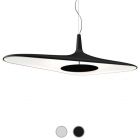 Luceplan Pendant lamp Soleil Noir LED 35W L 120 cm Dimmable