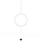 Catellani & Smith Floor lamp with fixing ceiling Sorry Giotto 9 LED 6W Ø90cm Dimmable