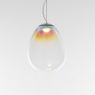 Artemide Stellar Nebula Suspension lamp in blown glass LED 12W Ø 22 cm