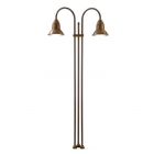 Aldo Bernardi Floor lamp for outdoor and garden Jasmine 2 Lights E27 L 66 cm