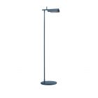 Flos Adjustable ground lamp Tab Floor LED H 110 cm | Matt Blue