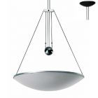 Luceplan Suspension lamp with Counterweight Trama 1 Light R7s Ø 64 cm