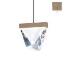 Fabbian pendant lamp Tripla LED 4.3W L 9,8 IP55 Dimmable