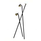 Fontana Arte Floor lamp Tripod 1 Light E27 + 2GU10 173 cm Dimmable