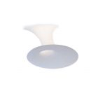 Viabizzuno Recessed lamp Stromba LED 12W Ø 22 cm