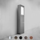 Viabizzuno Floor lamp Cubo Paletto LED 11,9 IP65 H 75 cm Outdoor and Garden