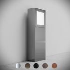 Viabizzuno Floor lamp Cubo Paletto LED 11,9 IP65 H 45 cm Outdoor and Garden