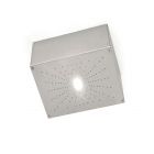 Viabizzuno Ceiling lamp Cubo Doccia LED 1,5W IP65 L 15,5x15,5 cm Outdoor and Garden