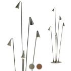 Vibia OUTDOOR Floor lamp Brisa LED 10,5W IP65 H 115,5 cm and Garden