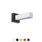 Artemide Outdoor wall lamp with blue signal light Walking Wall LED 3000K H 11 cm